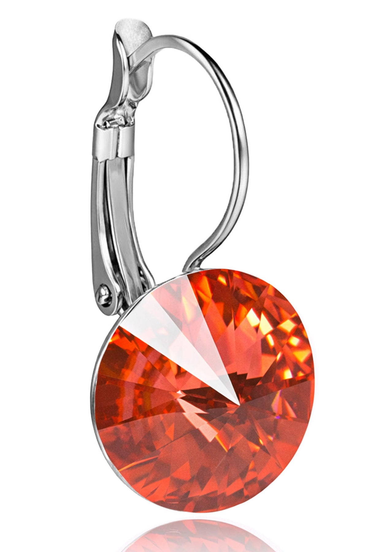 luisia-ohrringe-rivoli-mit-kristallen-von-swarovski-12-mm-padparatscha image 2
