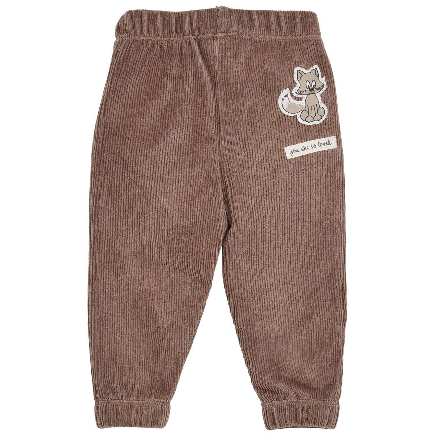 trachtenland-bondi-baby-jungen-cord-laufhose-hello-little-one-94017-schoko image 2