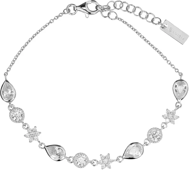 luisia-armband-sterne-und-tropfen-mit-zirkonia-66986-925-silber image 1
