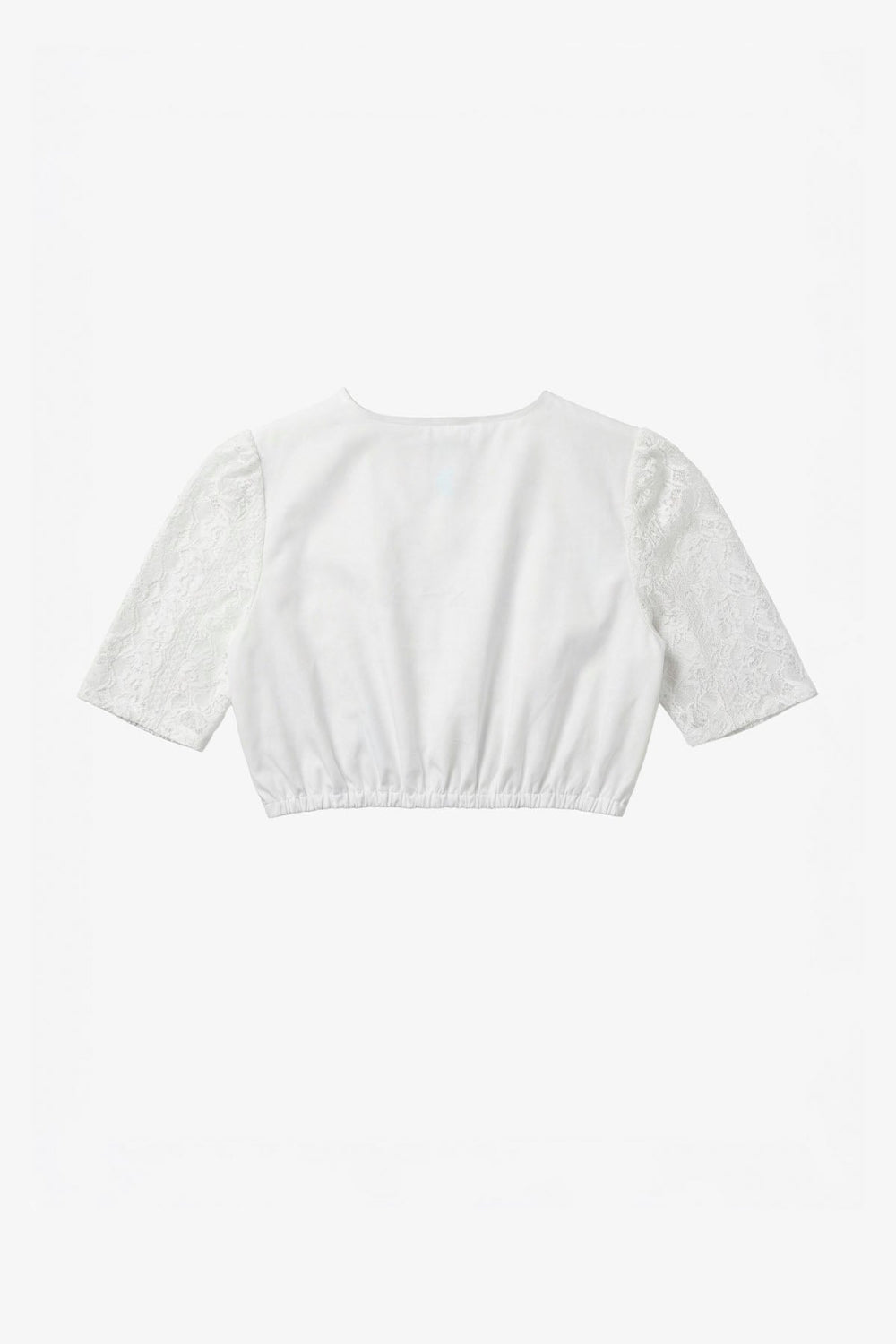 felicitas-garnet-damen-dirndlbluse-kurzarm-spitze-rundhals image 5