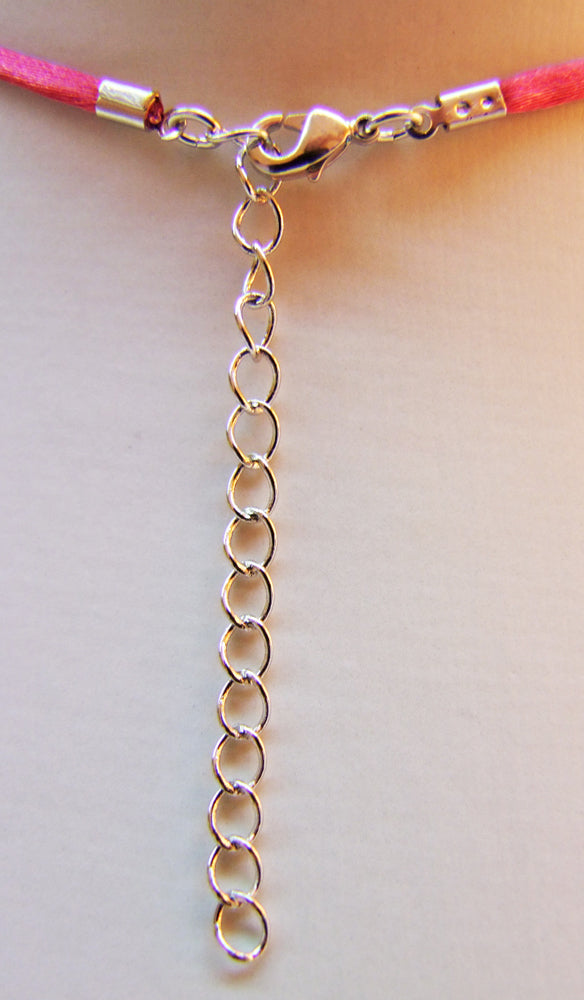 kinder-trachten-halskette-mit-edelwei-und-strass-pink image 3