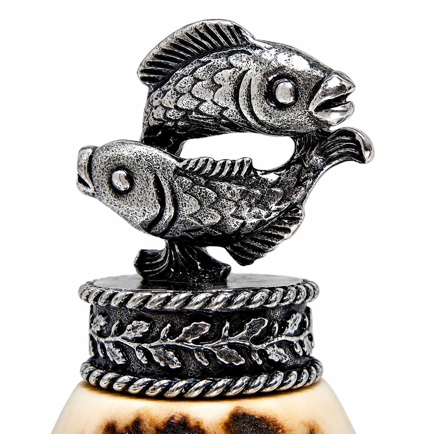 trachtenland-funk-trachtenmesser-hirschhorn-zierfigur-fische image 4