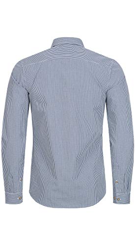 n-bler-trachtenhemd-herren-rudi-langarm-slim-fit-hellblau-kariert image 8