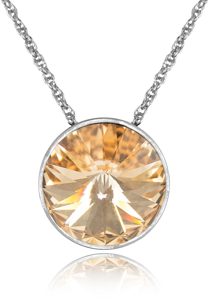 trachtenland-luisia-halskette-sinja-14-mm-silber-light-peach image 1