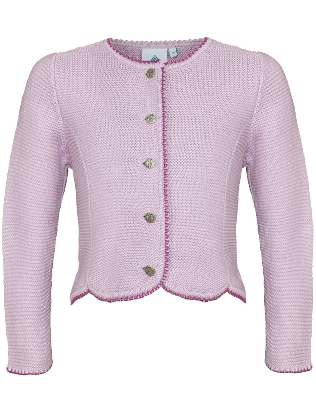 trachtenland-isar-trachten-kinder-strickjacke-amy-47068-flieder image 1