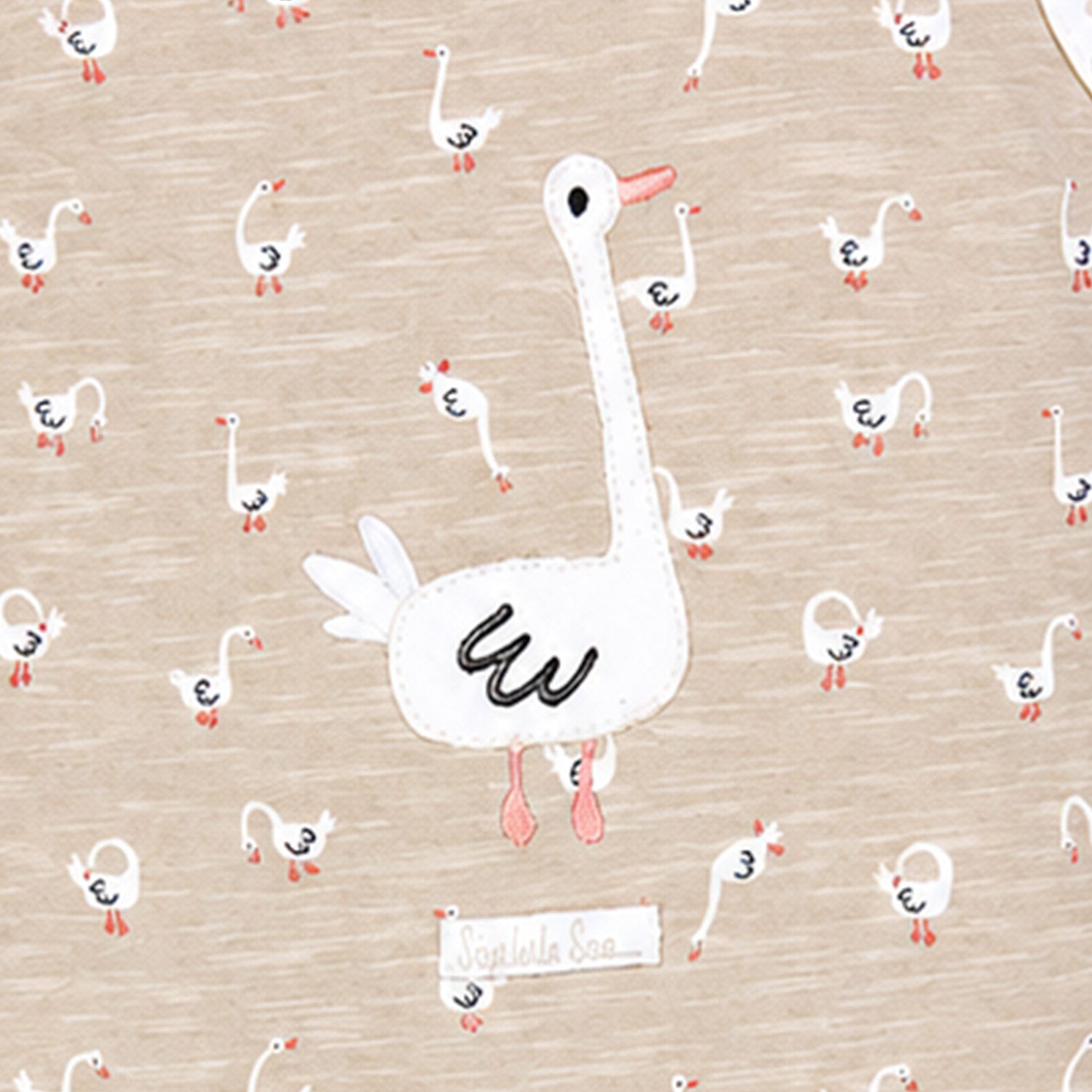 bondi-baby-strampler-g-nschen-93959-langarm-gans-allover-beige image 7