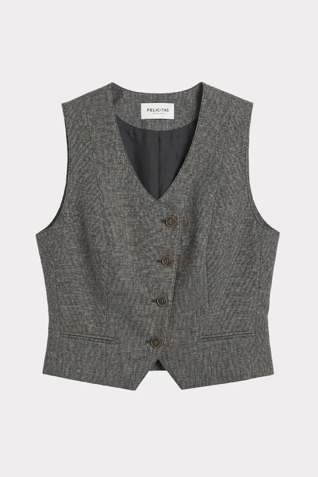 felicitas-wanessa-damen-weste-jacquard-kurz-asymmetrisch image 1
