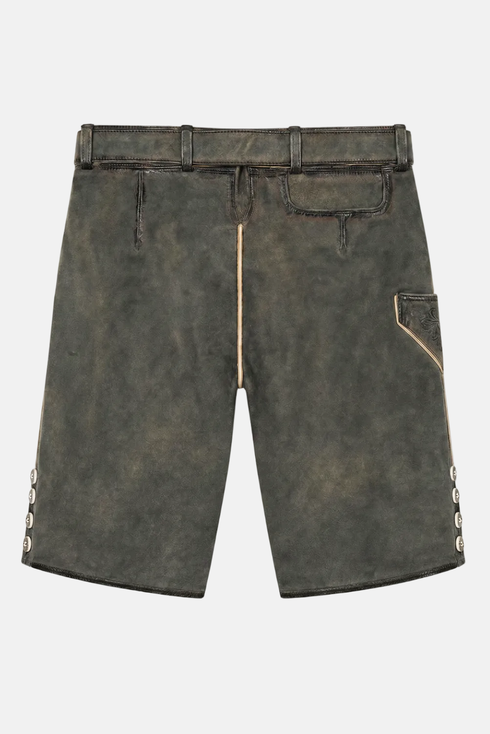 felicitas-ostsee-herren-lederhose-kurz-echtleder-mit-stickerei image 2