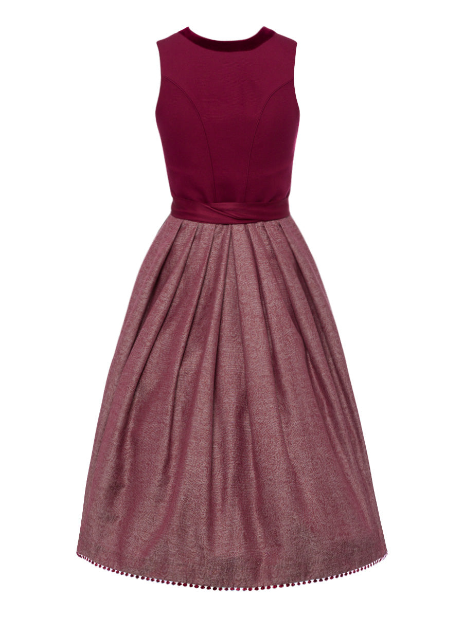 heimatgl-ck-dirndl-giulia-gucci-red-mit-samtblende image 3