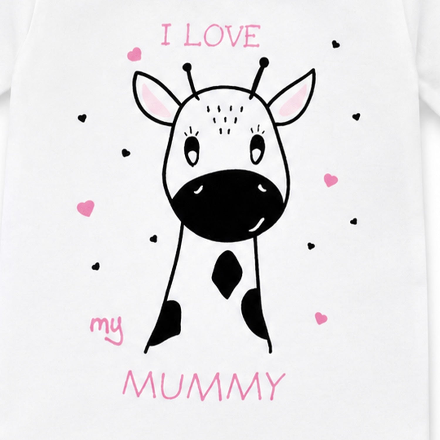 bondi-baby-langarmbody-i-love-my-mummy-giraffe-93635-wei-rosa image 6