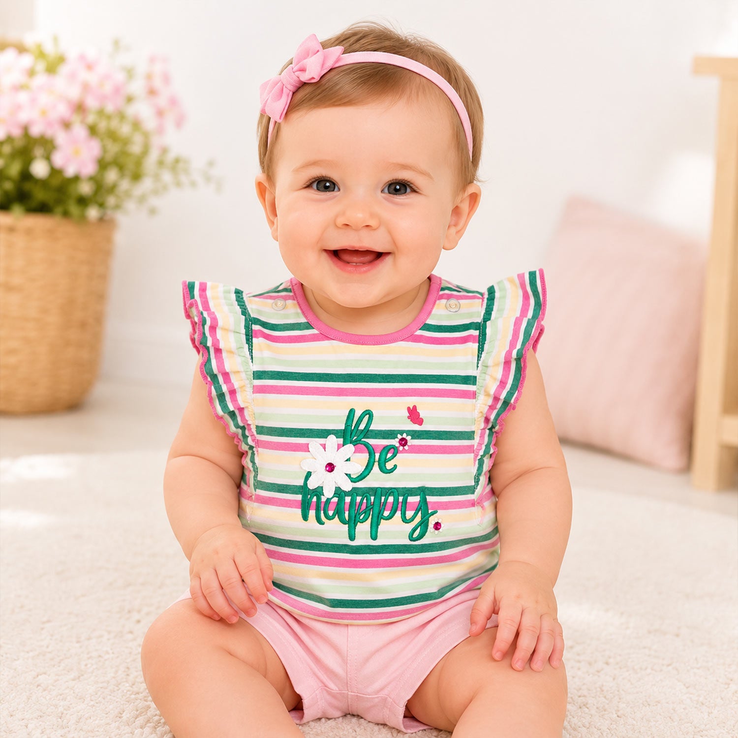 trachtenland-bondi-m-dchen-t-shirt-happy-86881-mehrfarbig-gestreift image 3