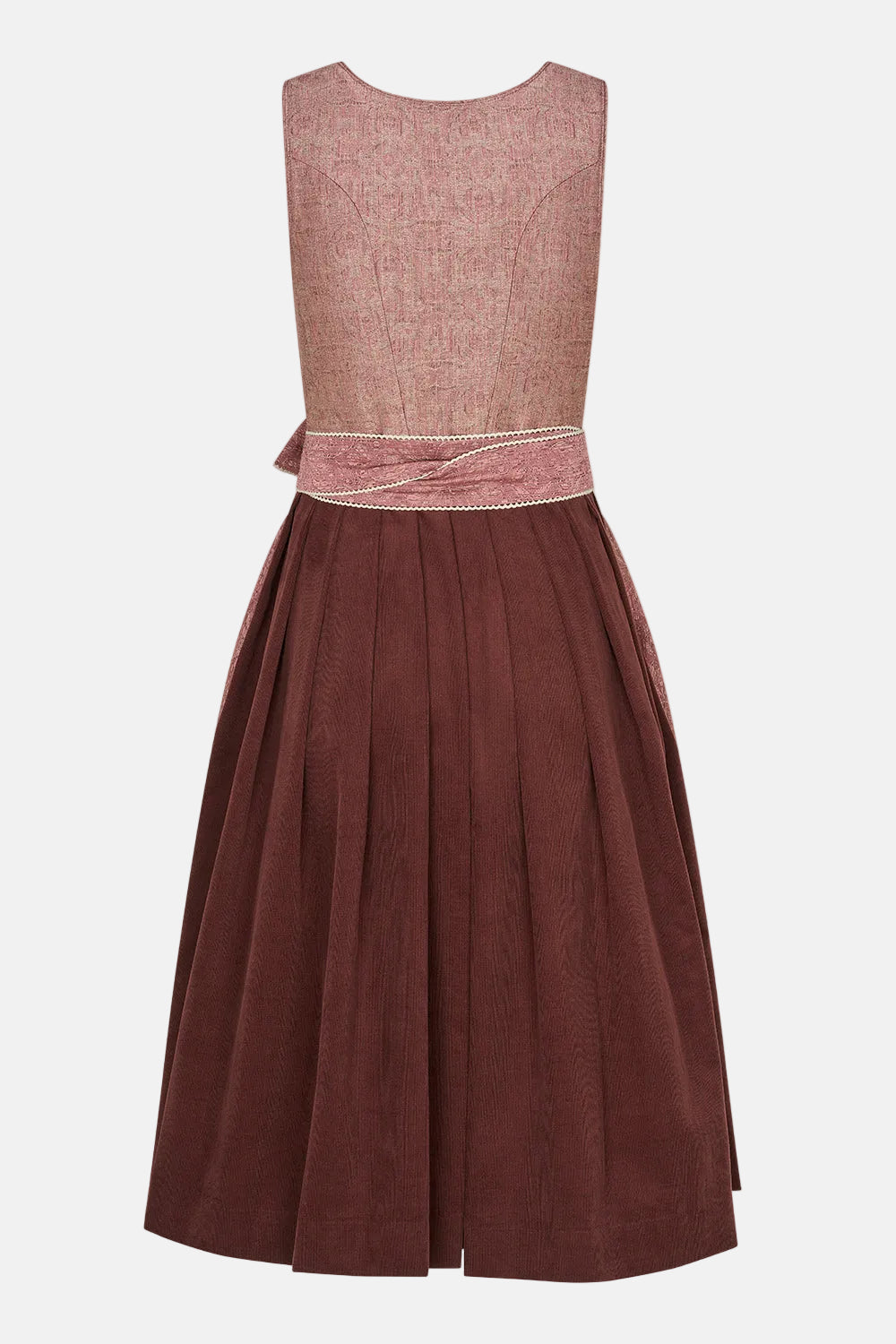 felicitas-damen-dirndl-dala-70-cm-jacquard-mieder-mit-feincord-rock image 3
