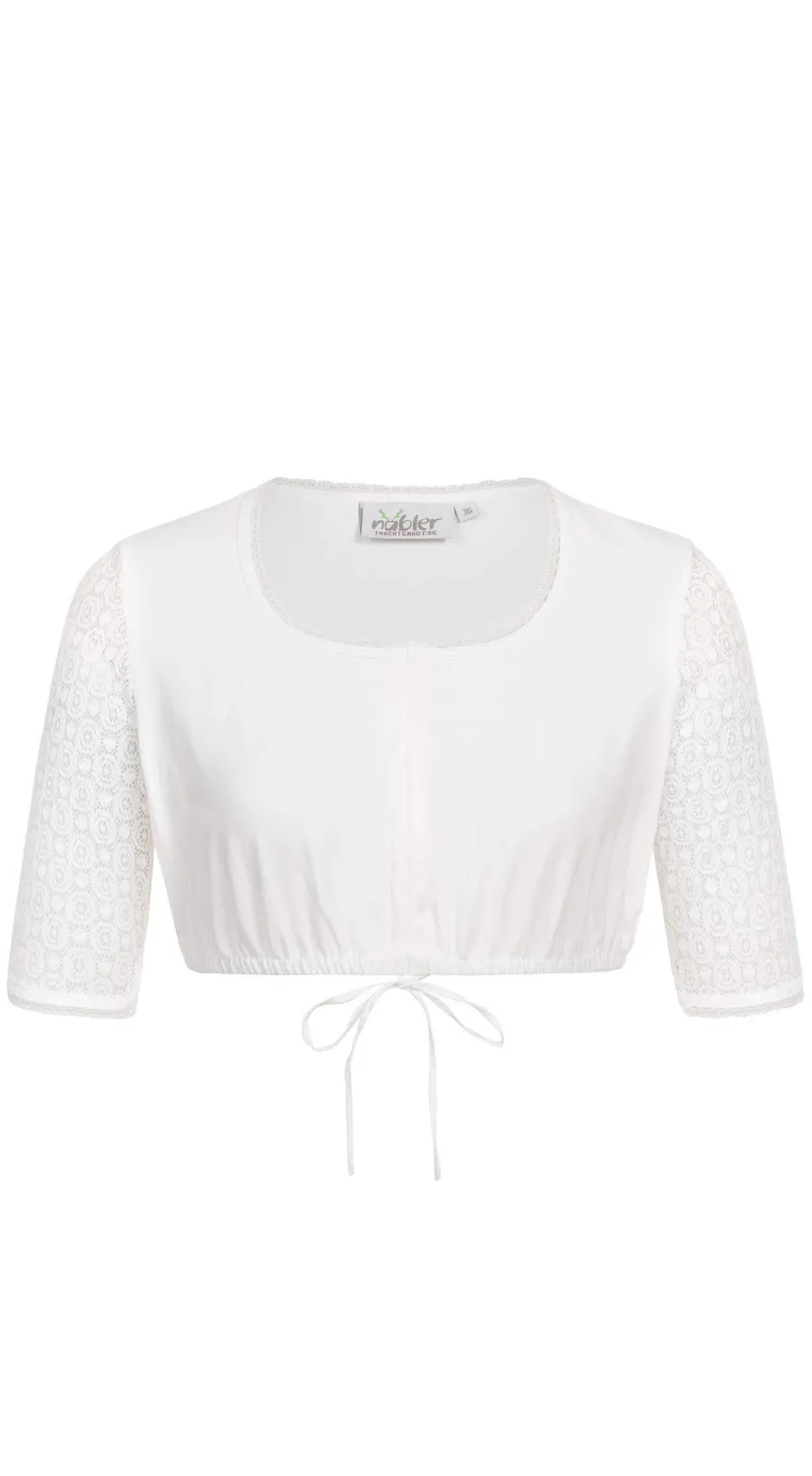 n-bler-dirndlbluse-damen-cora-wei-spitze-elastisch image 1