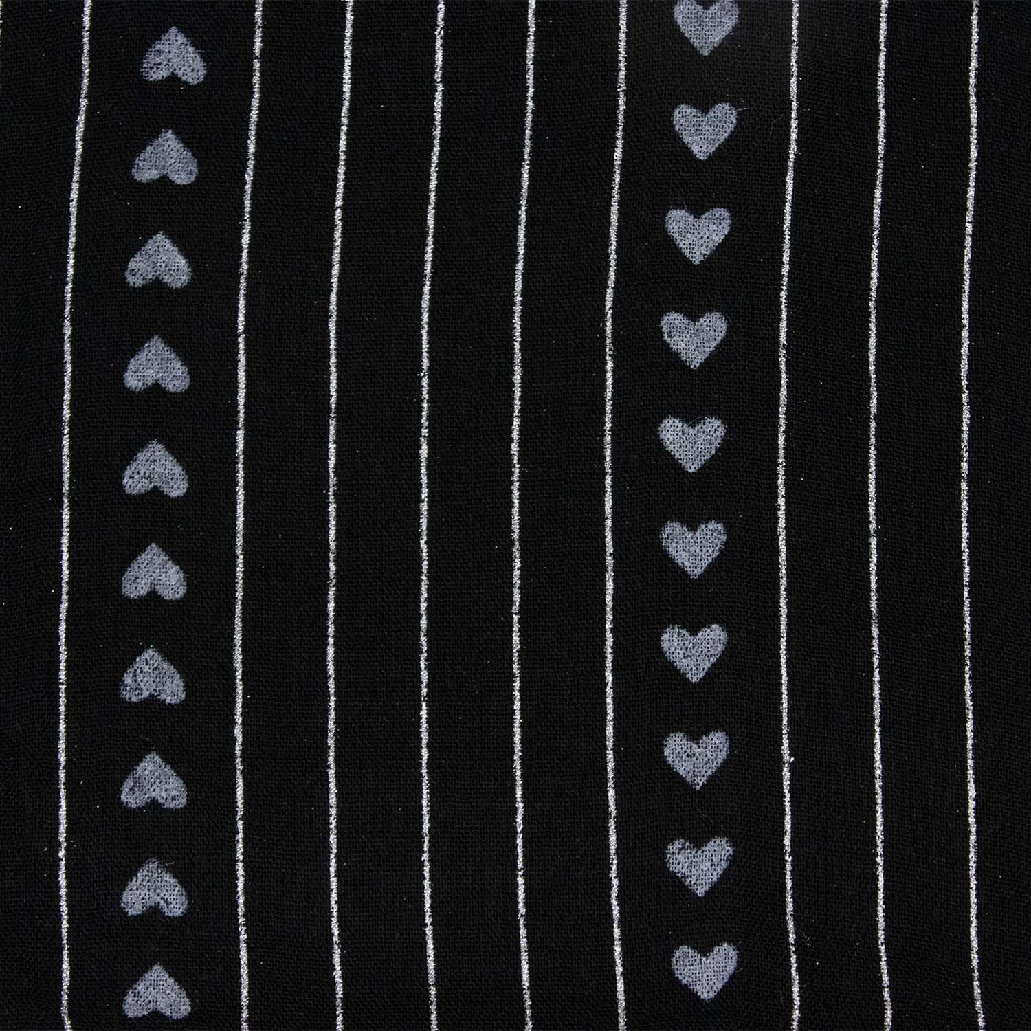 trachtentuch-halstuch-schal-herzen-glitzer-185x70-cm-schwarz image 3
