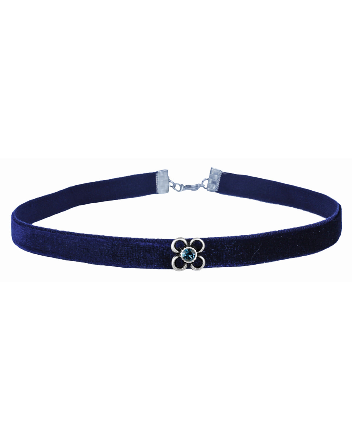 trachtenland-luisia-samt-kropfband-ramona-mit-premium-kristall-dunkelblau image 1