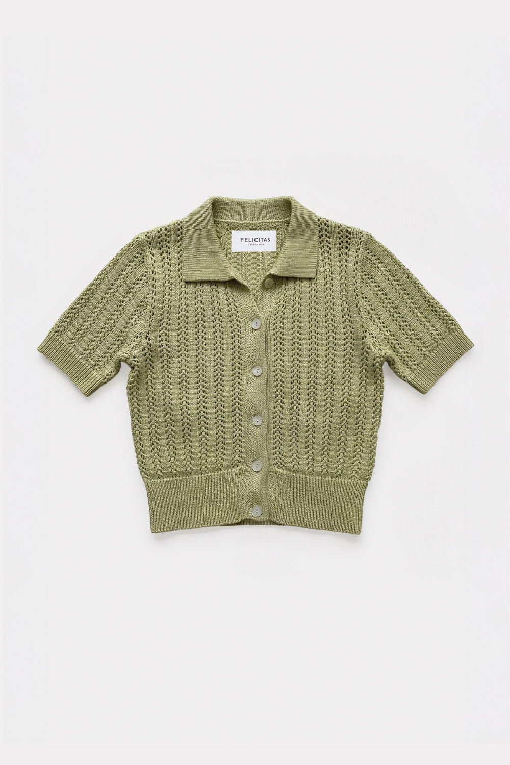 felicitas-strickpullover-peppa-polo-kurzarm-ajour image 1