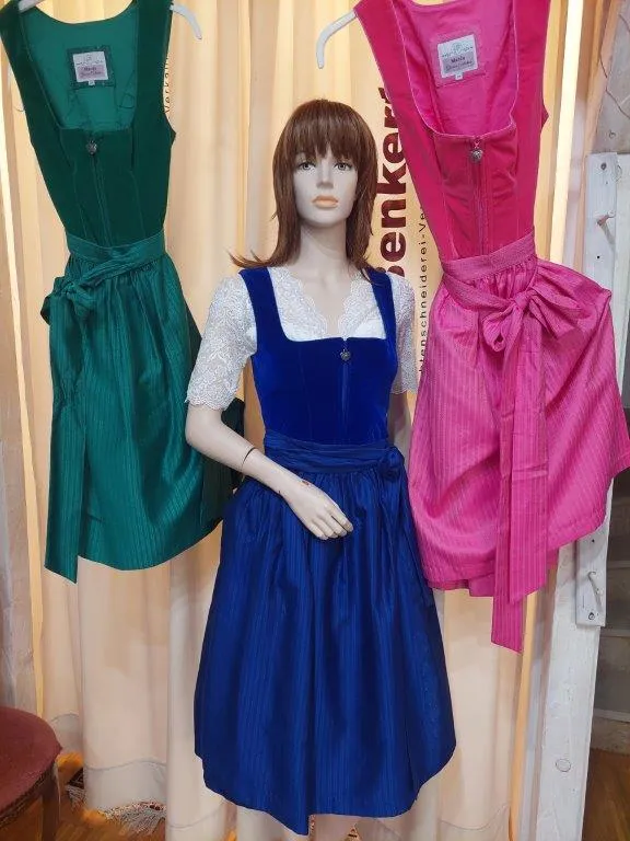 trachten-benkert-zoey-dirndl-pink-azur-absinth image 1