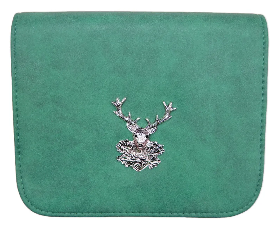 trachtenland-trachten-handtasche-kara-mit-hirsch-tannengr-n image 1