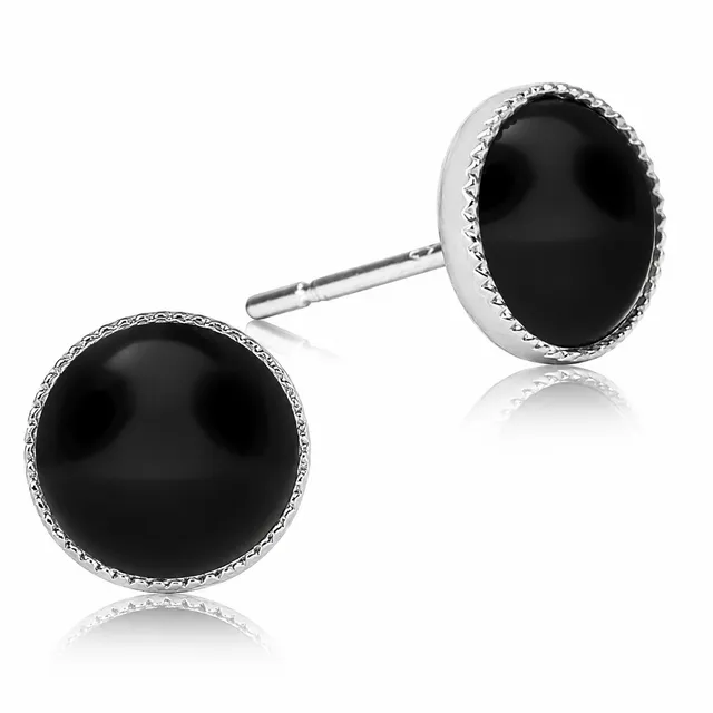 luisia-solit-r-ohrstecker-joy-mit-kristallen-von-swarovski-perle-schwarz image 1