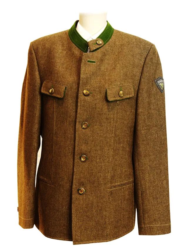 trachten-benkert-janker-jacke-olive-gr-n image 1