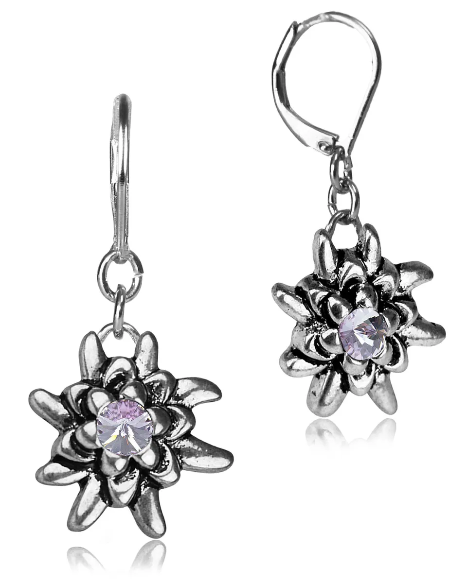 luisia-edelwei-ohrh-nger-emilia-mit-premium-kristallen-violet-flieder image 1