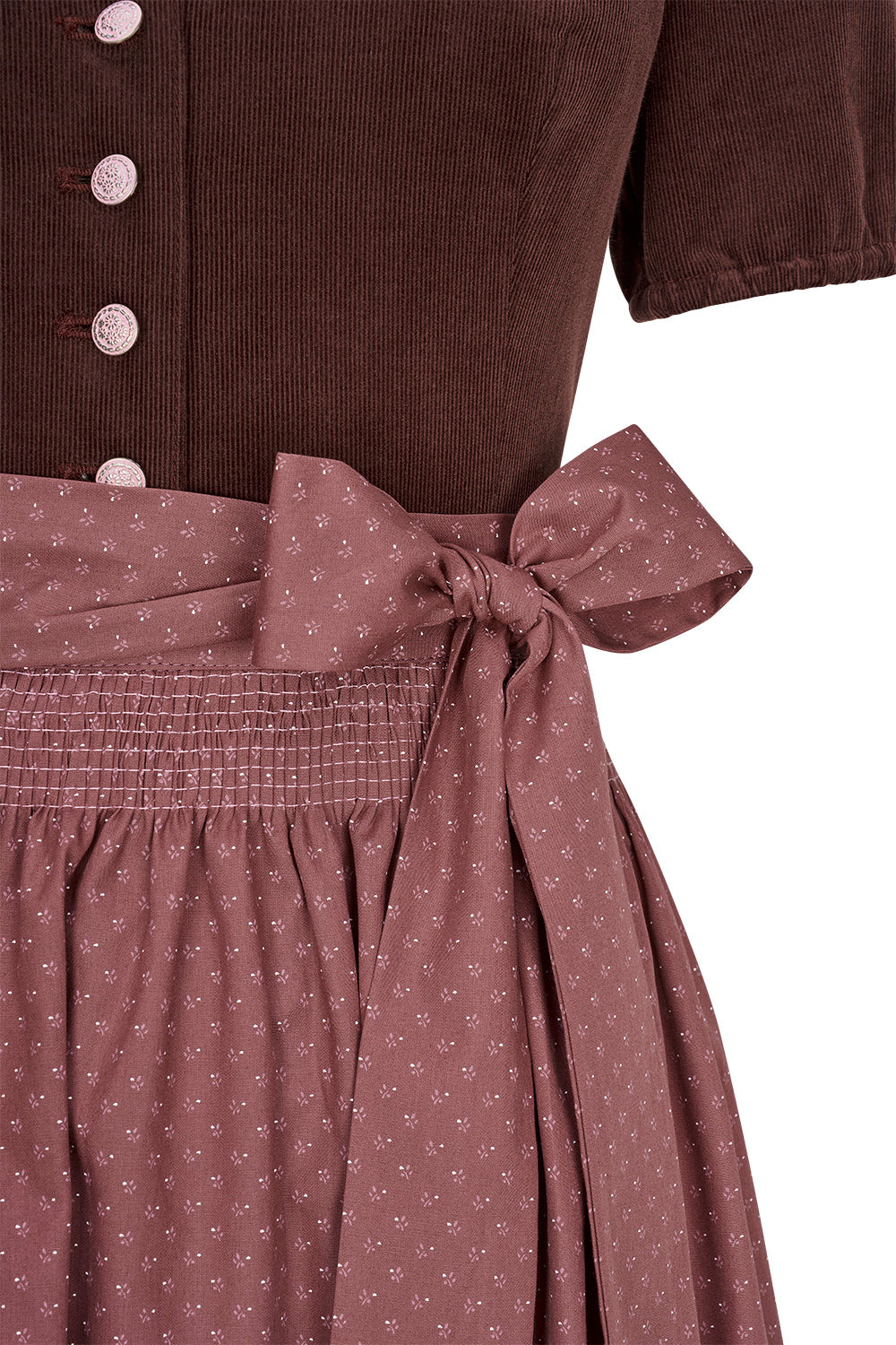 felicitas-damen-dirndl-dalita-70cm-feincord-hochgeschlossen image 4