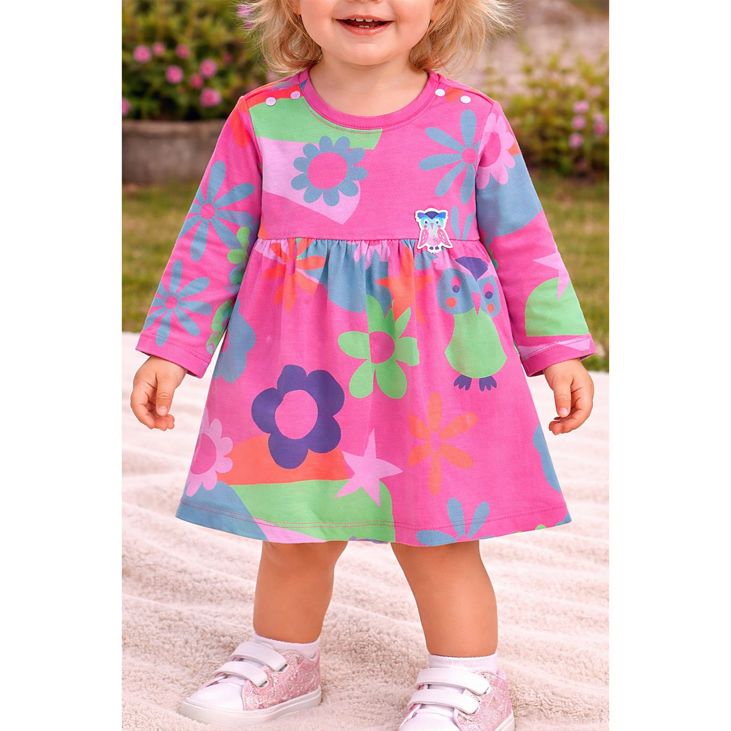 trachtenland-bondi-m-dchen-kleid-blumenallover-86969-pink image 3