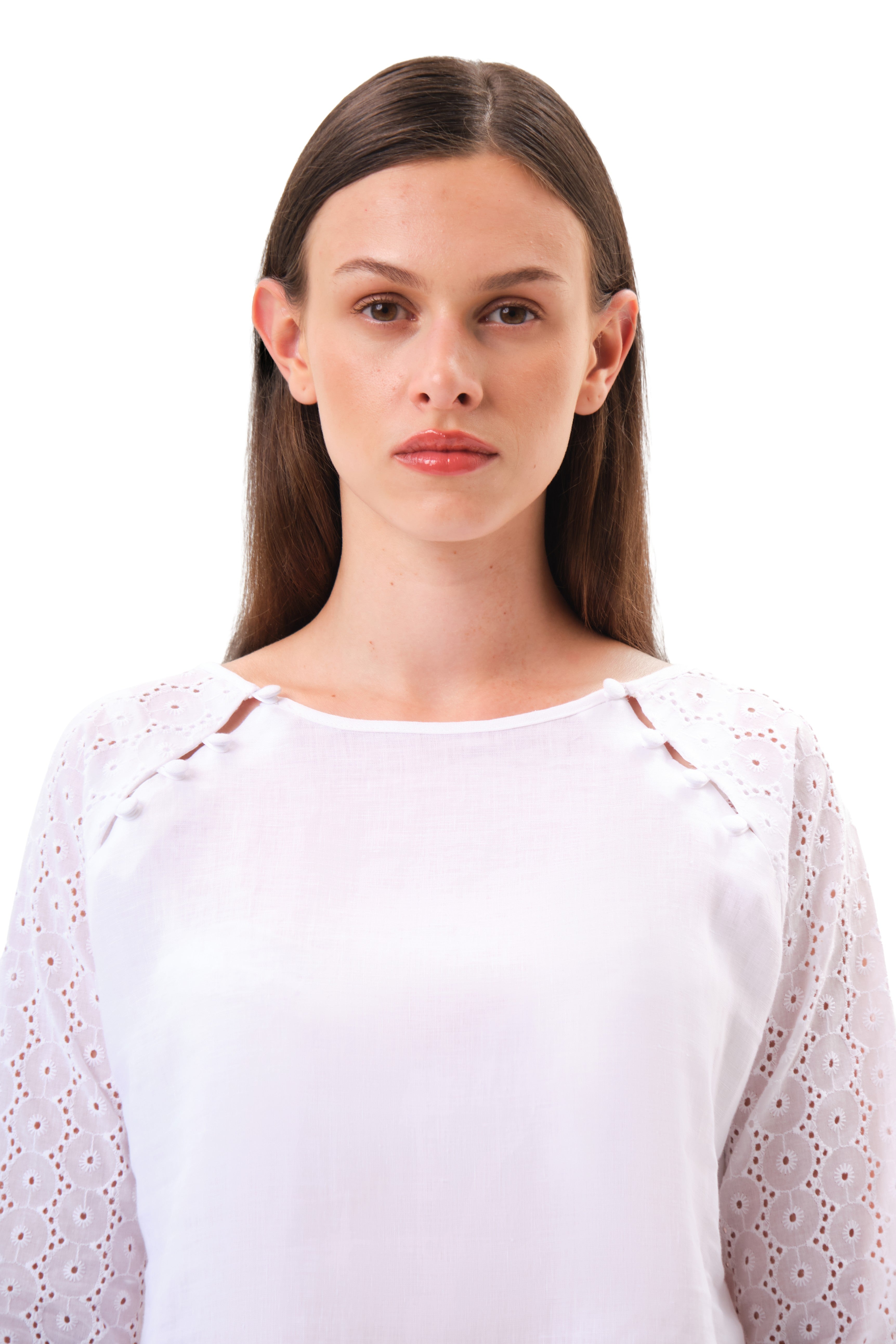 felicitas-damen-bluse-berlyn-leinen-bluse-lochstick-rmel image 4