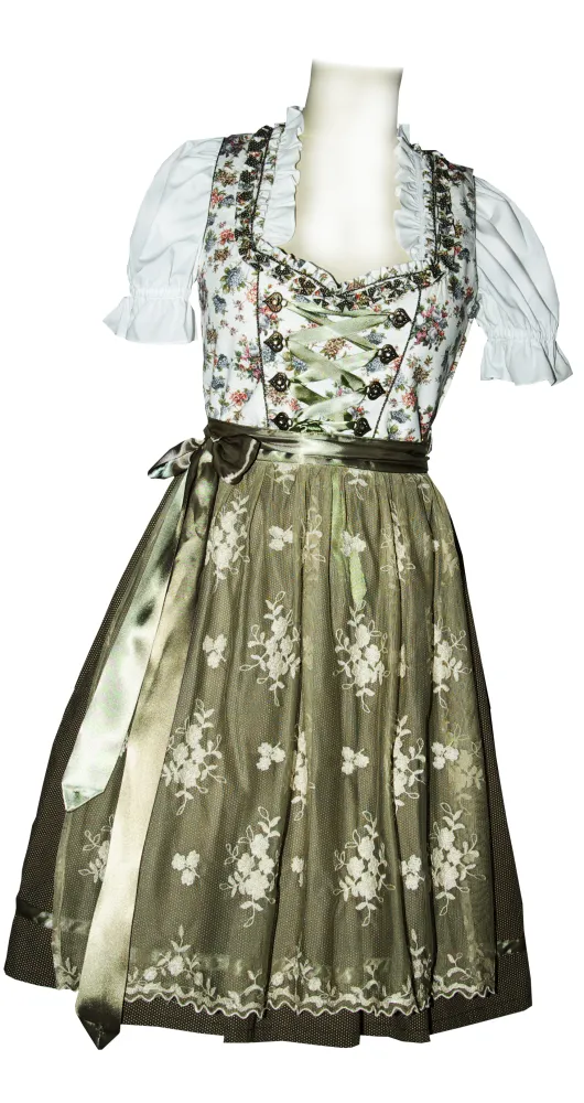 trachten-benkert-ursula-dirndl-creme-gr-n image 1