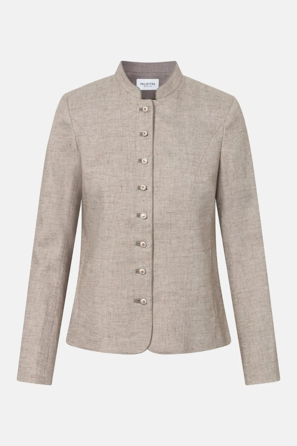 felicitas-jannika-damen-leinenjacke-stehkragen image 1