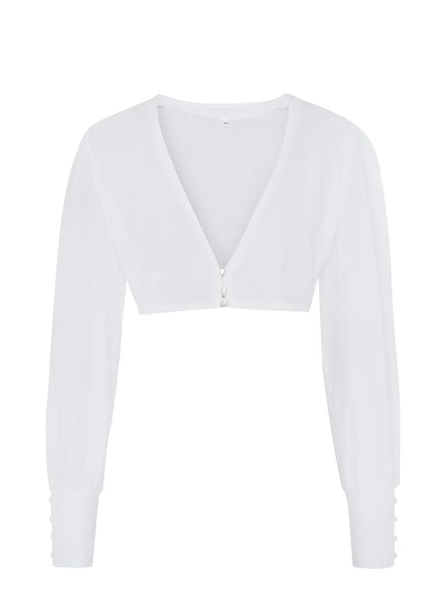 heimatgl-ck-dirndlbluse-anna-damen-chiffon-bluse-langarm image 1