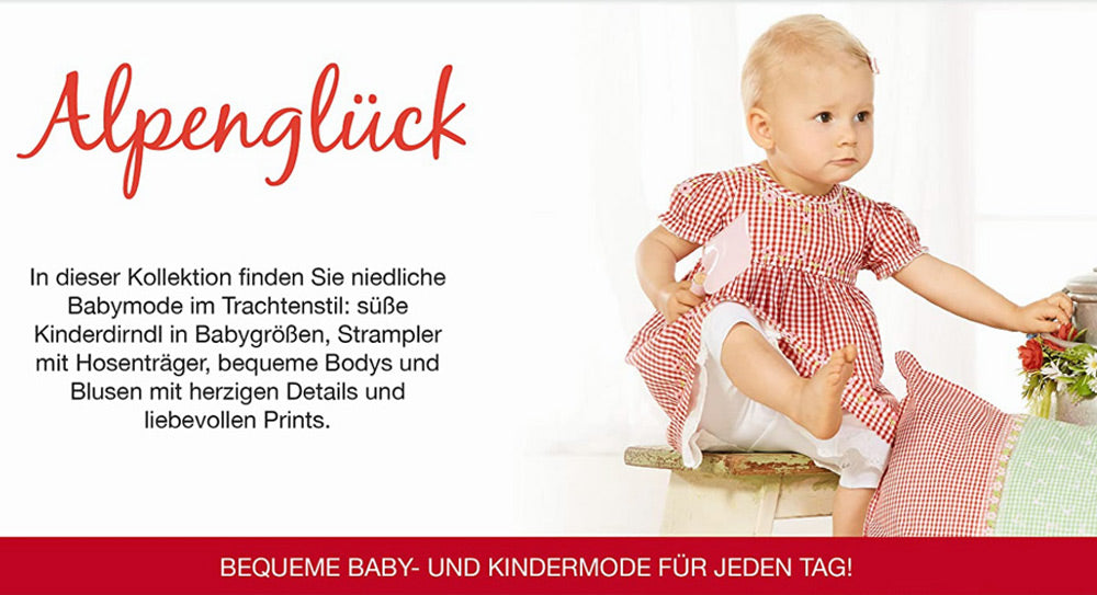 bondi-baby-m-dchen-sommerkleid-bambi-86757-rot-wei-kariert image 3
