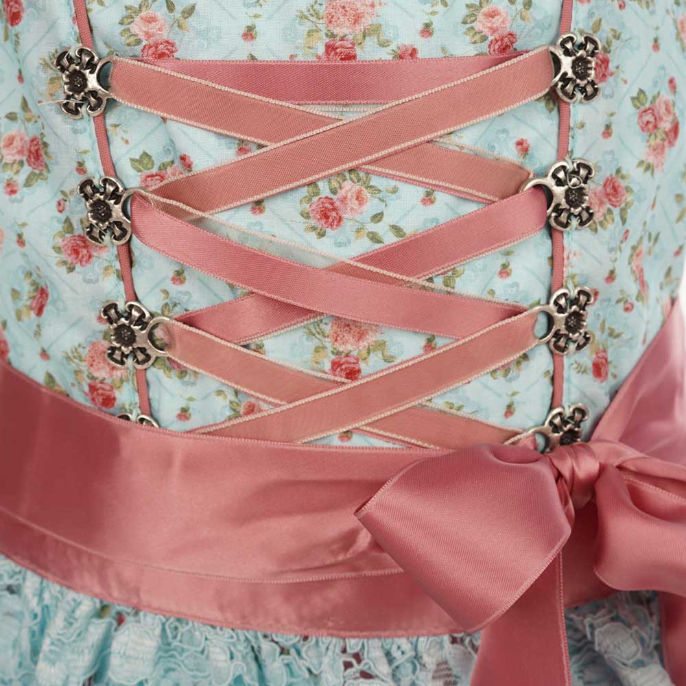 trachtenland-isar-trachten-jugend-dirndl-sandra-mit-spitzensch-rze-hellblau-rosa image 4