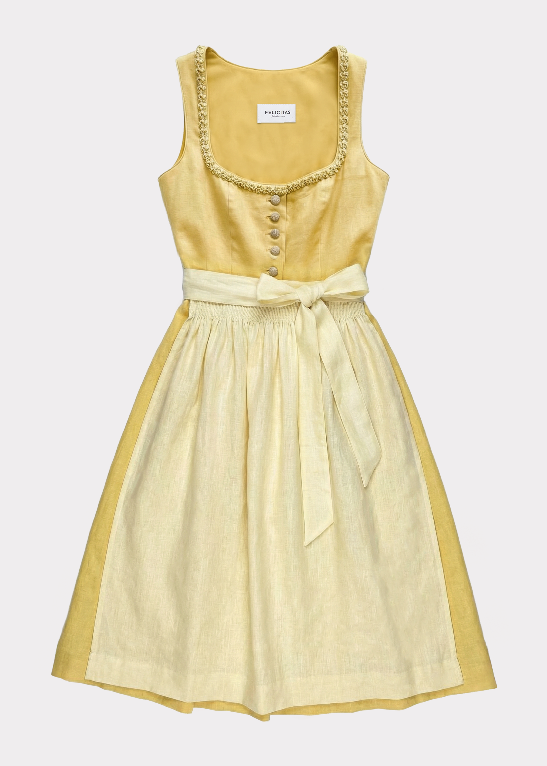felicitas-damen-dirndl-doro-leinen-dirndl-mit-sch-rze image 5