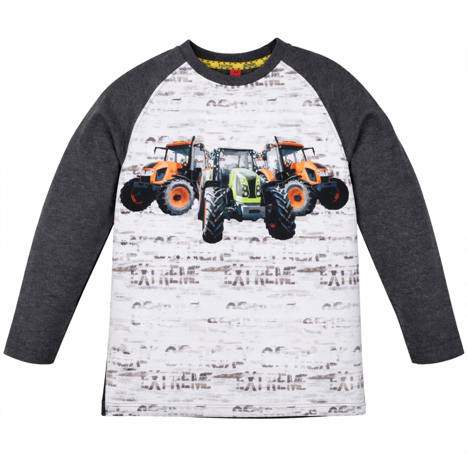 bondi-jungen-langarmshirt-big-wheels-33164-anthrazit-melange image 1