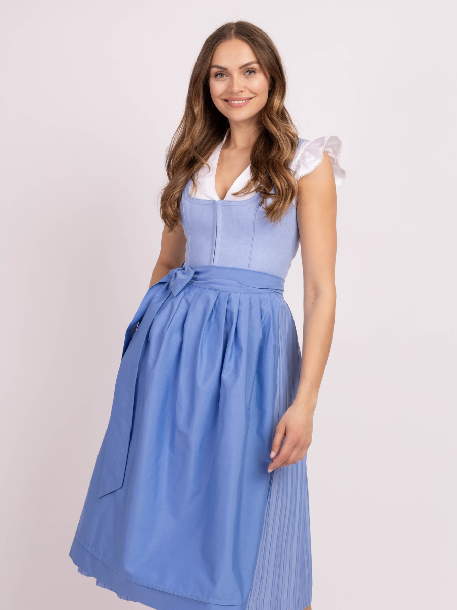 heimatgl-ck-dirndl-leni-hellblau-leinen-plissee image 6