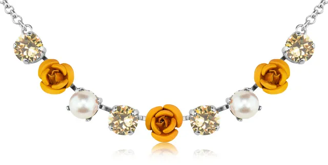trachtenland-luisia-collier-lenja-mit-rosen-und-premium-kristallen-braun image 1