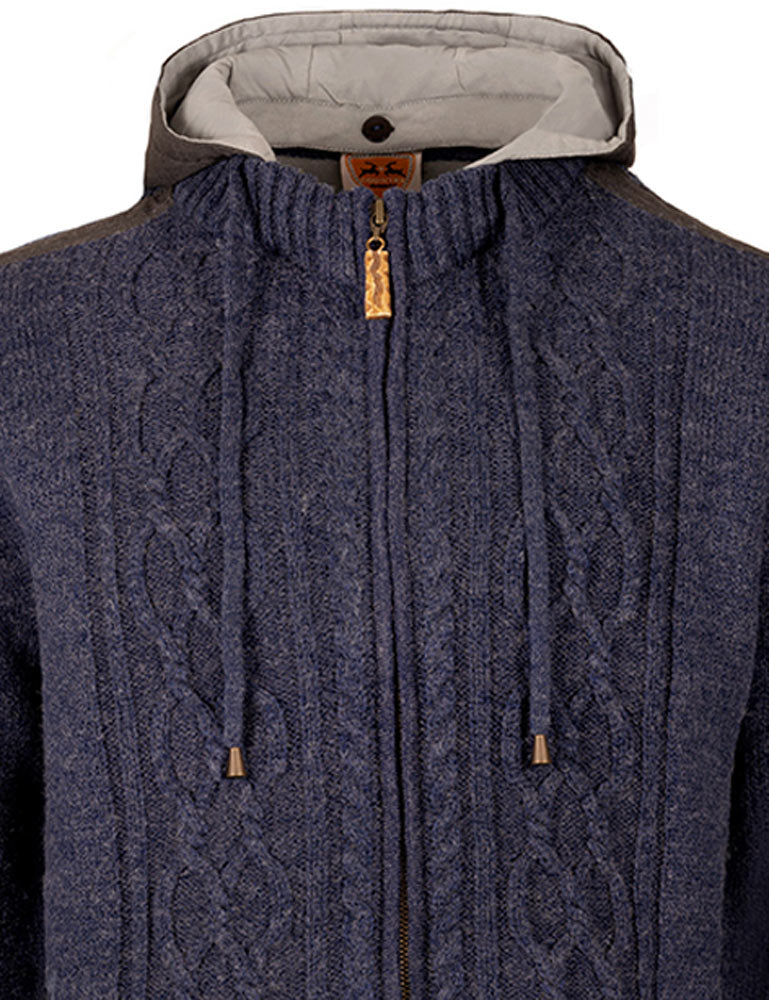 trachtenland-maddox-herren-trachten-strickjacke-waidsee-mit-kapuze-blau image 2