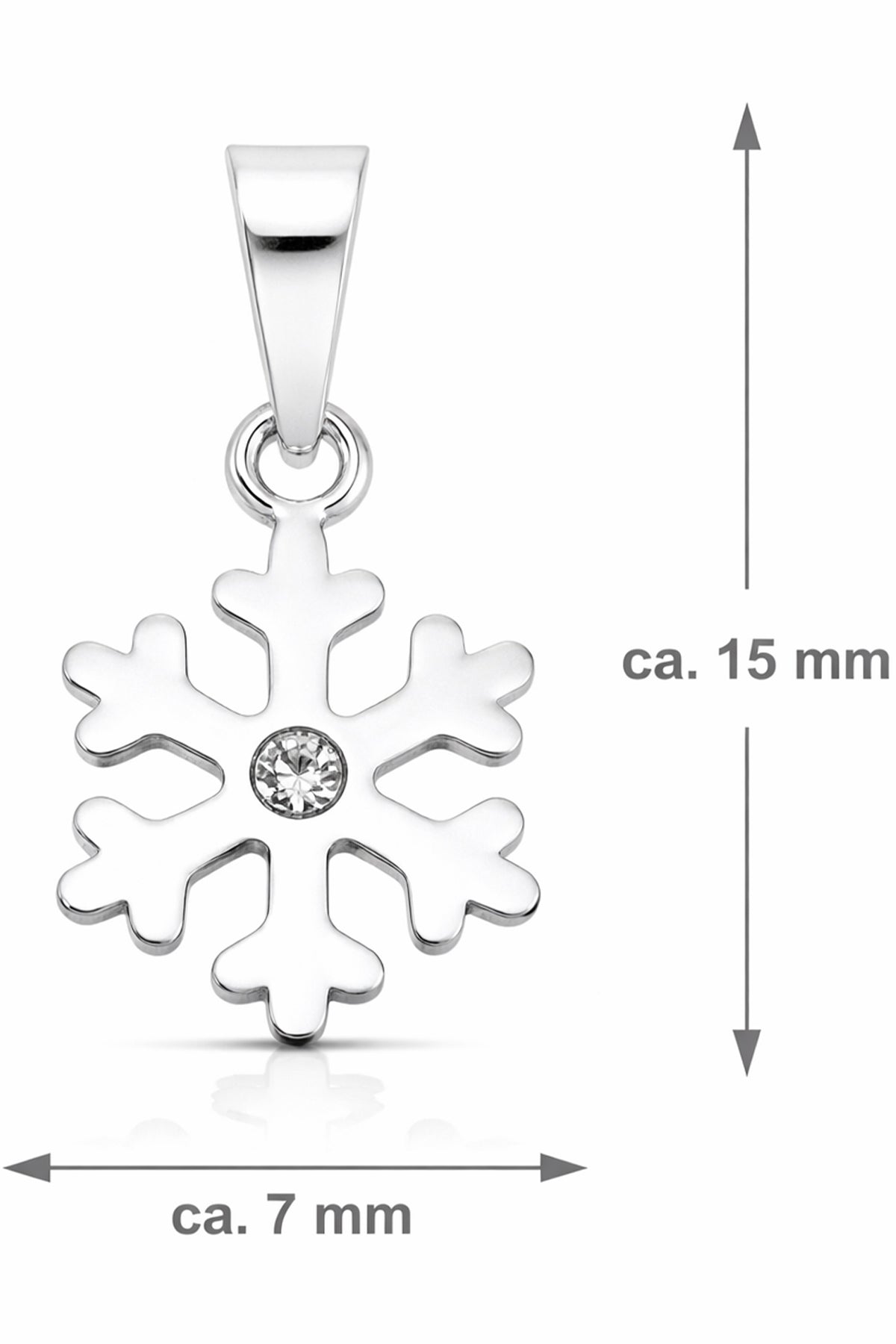 trachtenland-luisia-kettenanh-nger-schneeflocke-mit-swarovski-kristall-925-sterl image 2