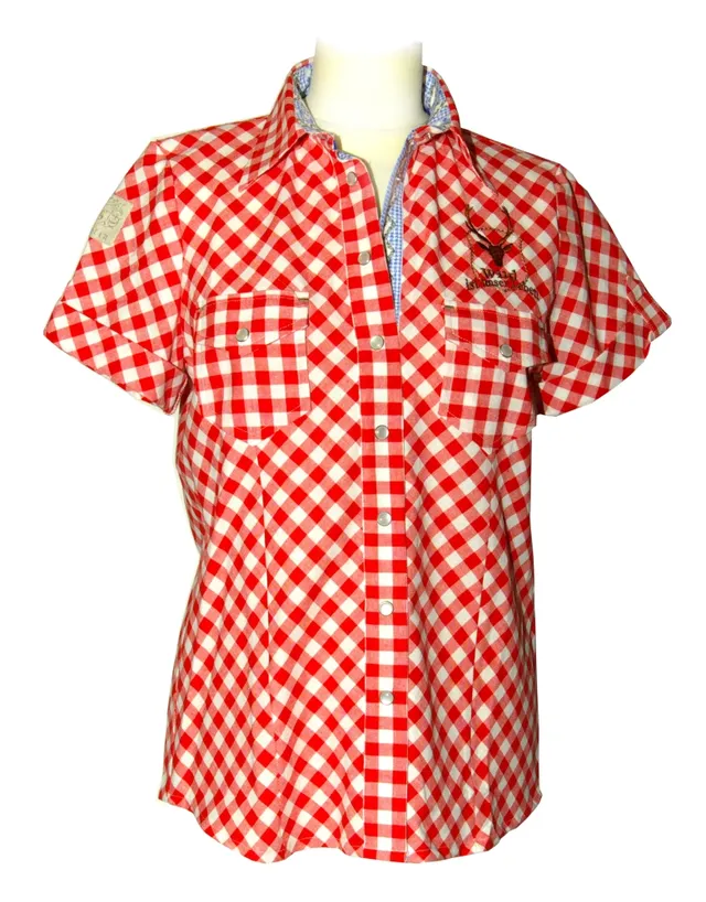 trachten-benkert-paula-dirndlbluse-rot-kariert image 1