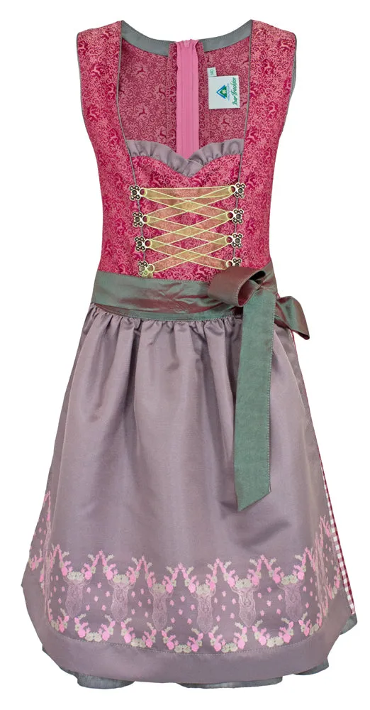 isar-trachten-jugend-dirndl-rabea-beere-grau-f-r-m-dchen image 1