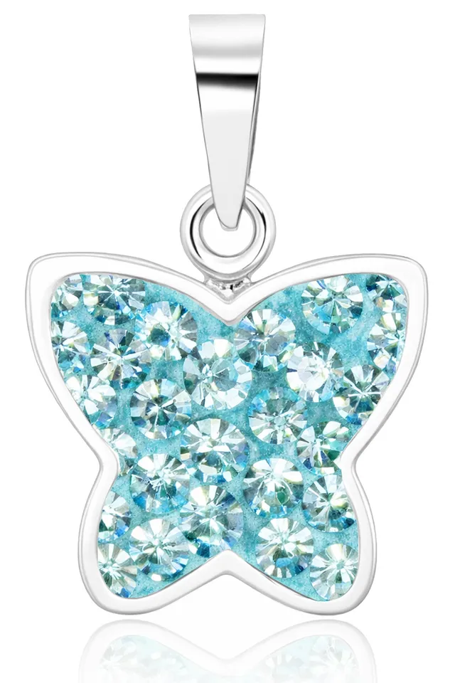 luisia-schmetterling-kettenanh-nger-925-sterling-silber-hellblau image 1