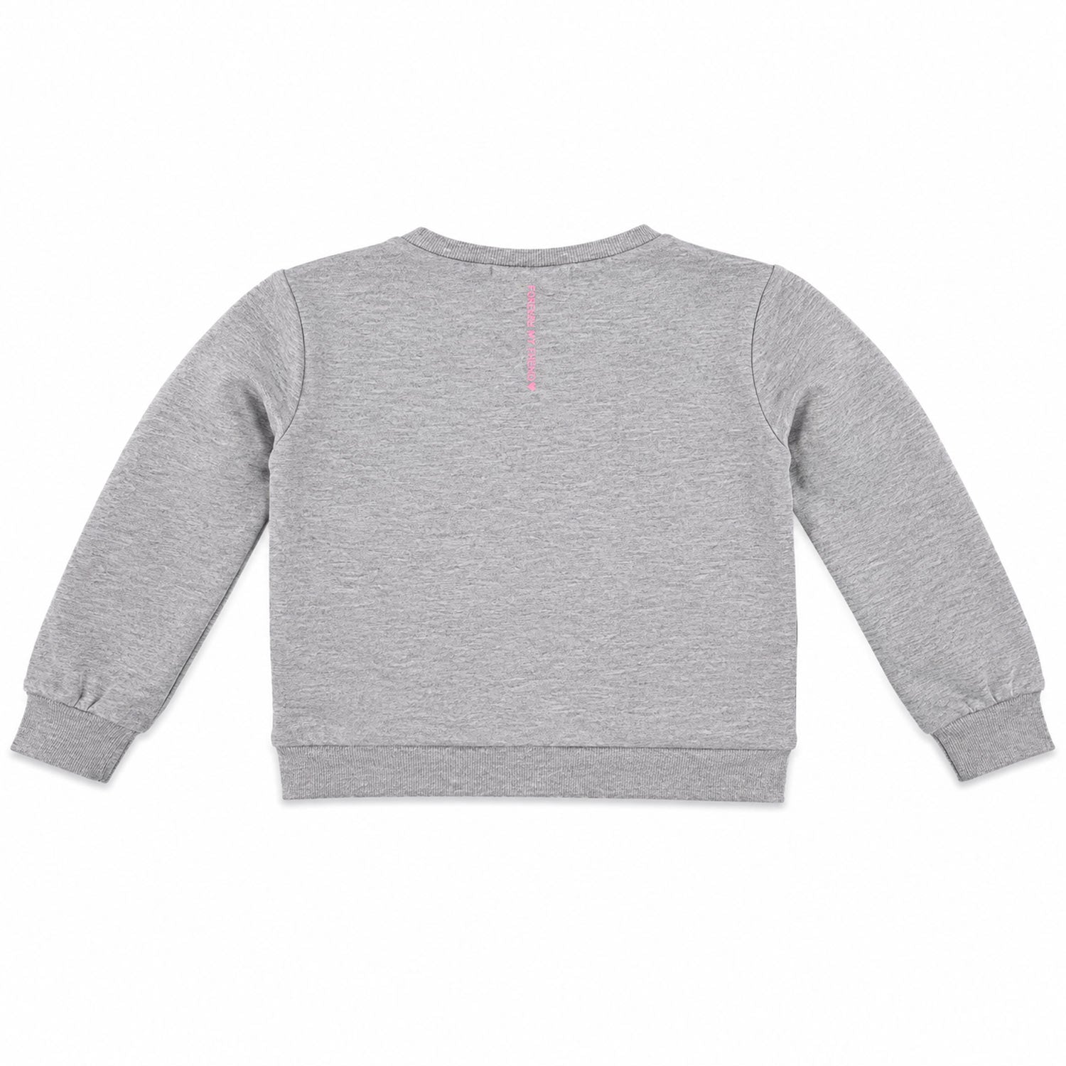 bondi-m-dchen-langarmshirt-forever-my-friend-36205-grey-melange image 2