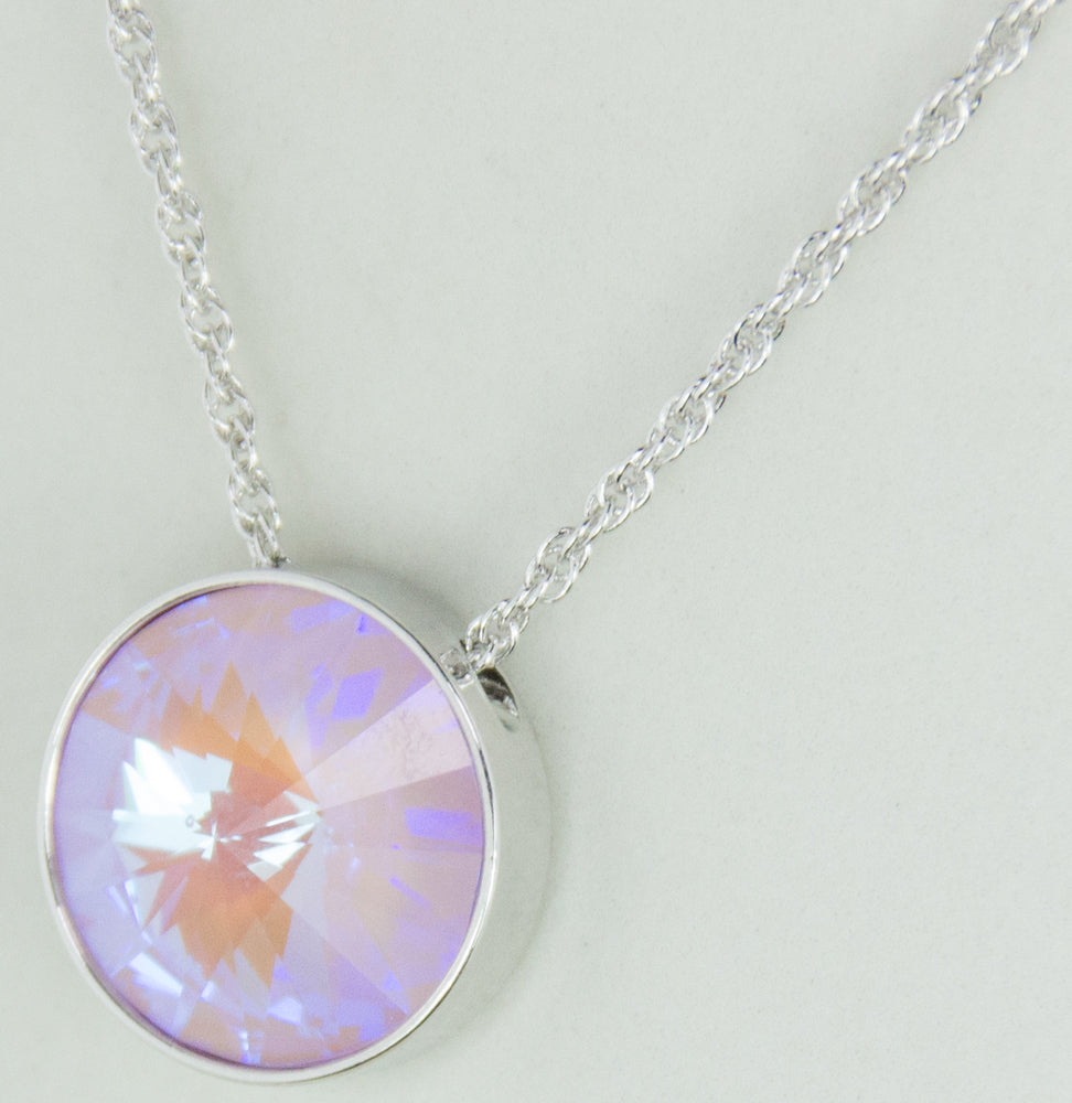 luisia-halskette-sinja-premium-kristall-14-mm-silber-lavender-delite image 2