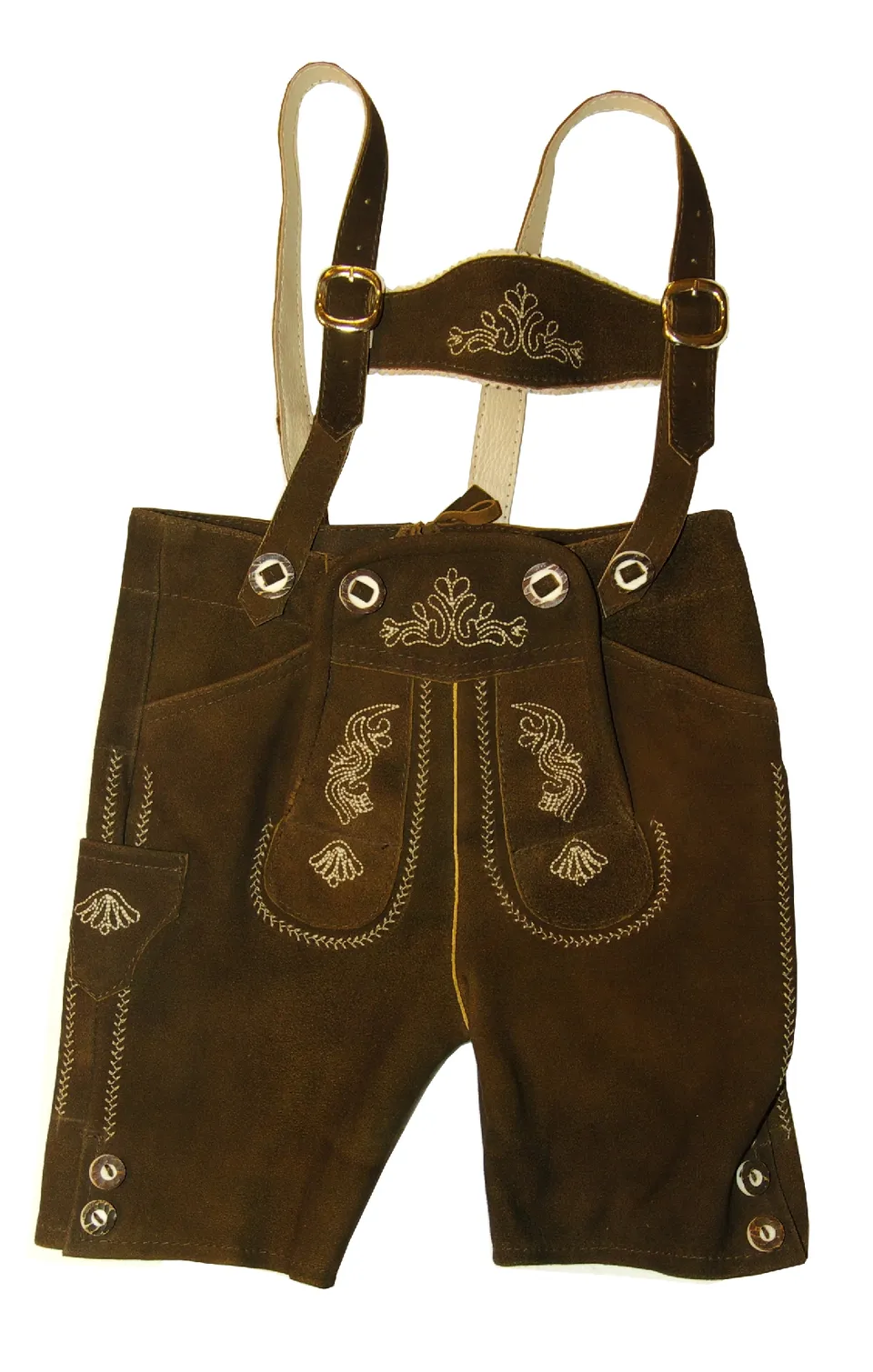 trachten-benkert-fritz-kurze-lederhose-humus image 1