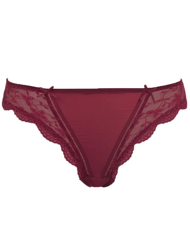 trachtenland-nina-von-c-silver-edition-string-bordeaux image 1