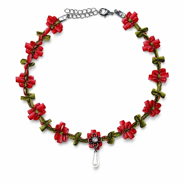 trachtenland-luisia-stoffbl-tencollier-seraphine-48364-kropfband-rot image 1