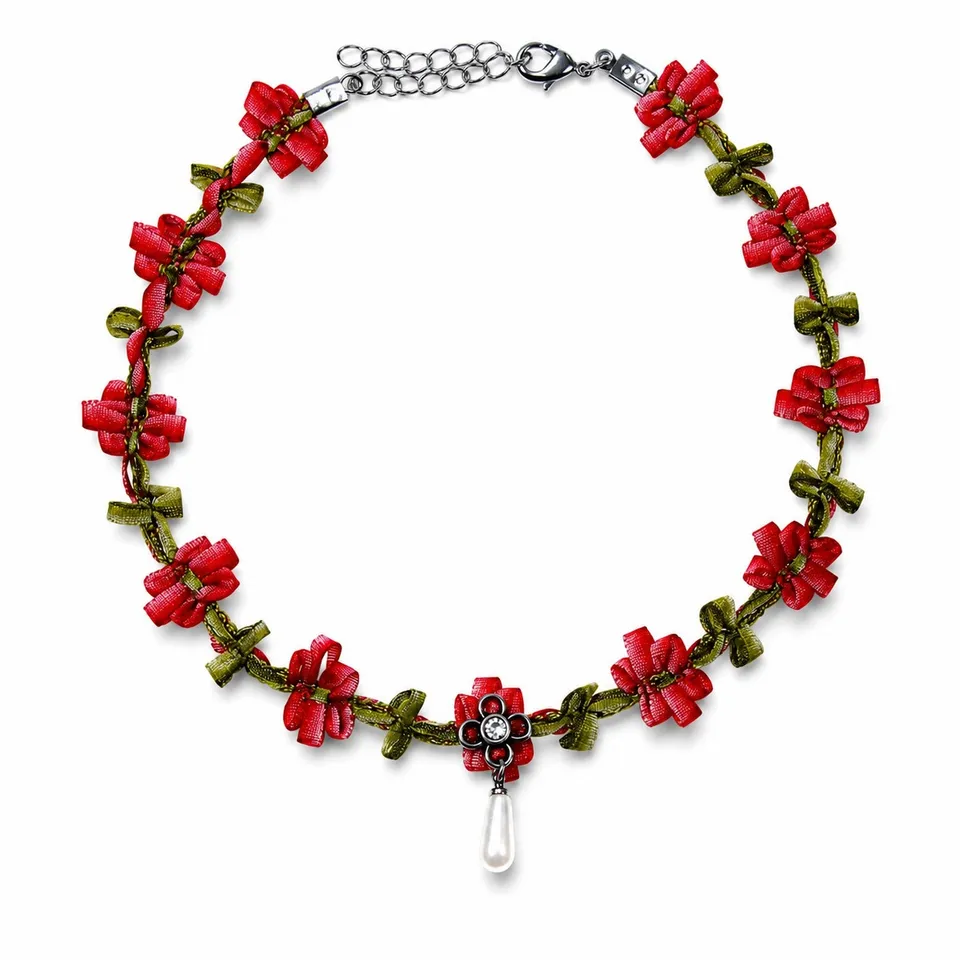 trachtenland-luisia-stoffbl-tencollier-seraphine-48364-kropfband-rot image 1