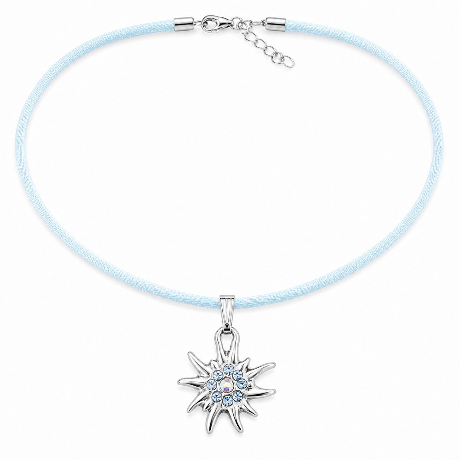 luisia-kinder-halskette-edelwei-mit-swarovski-kristallen-hellblau image 4