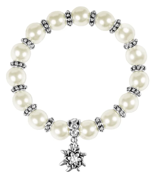 luisia-perlenarmband-sinja-mit-edelwei-anh-nger image 1